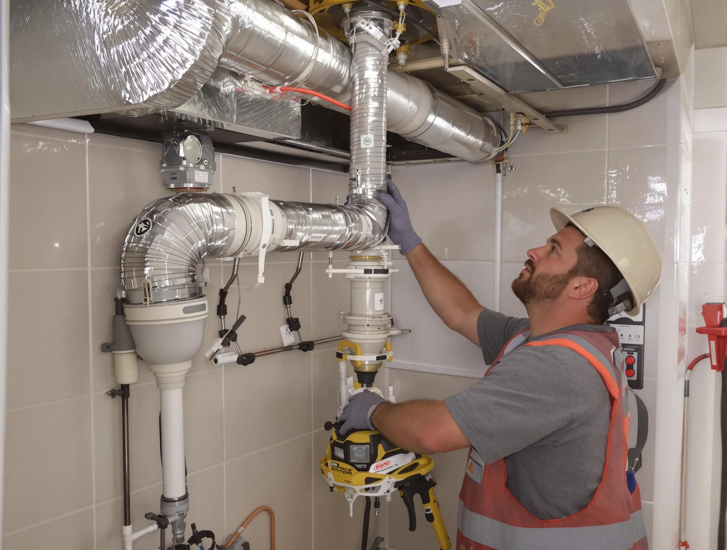 Forestdale Dryer Vent Cleaning expert performing professional dryer vent repair and installation in Forestdale