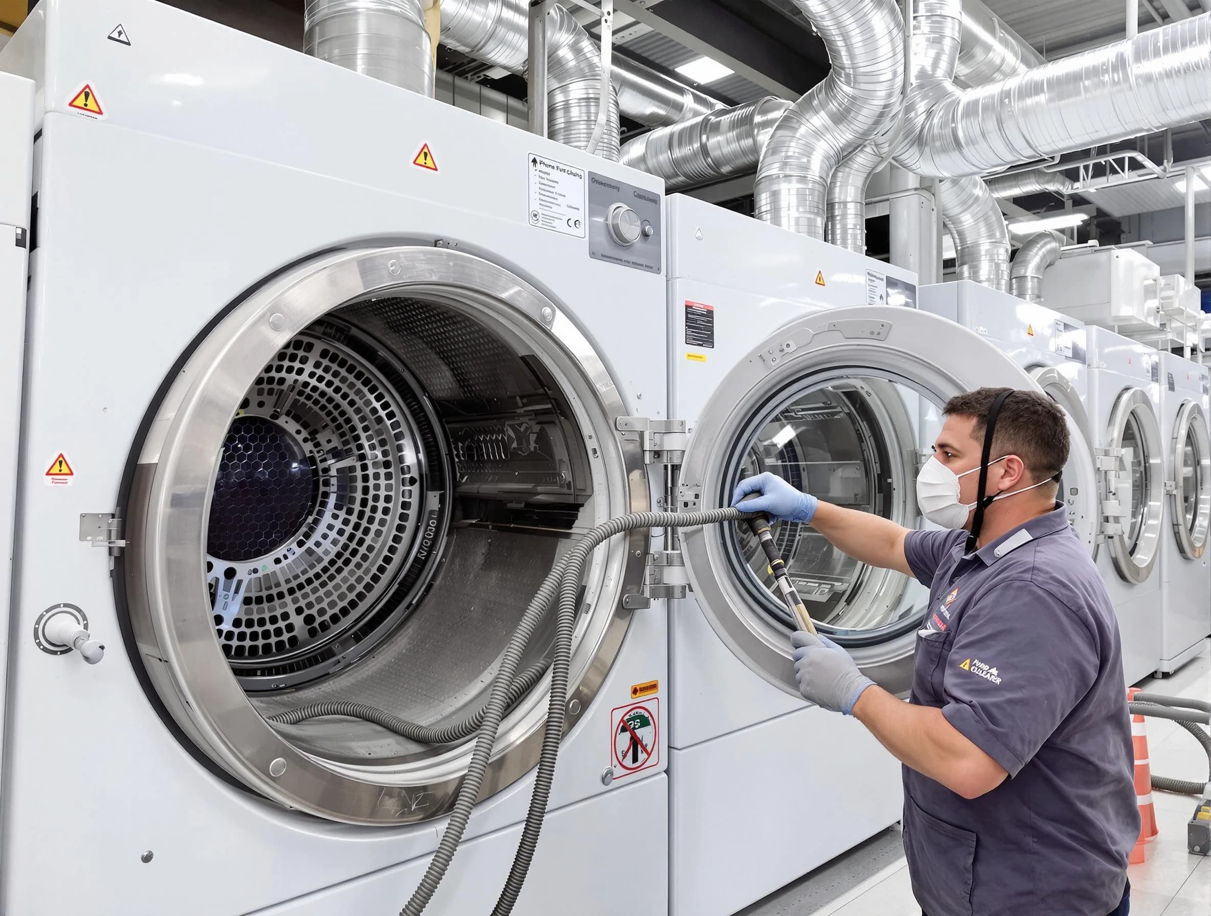 Industrial-grade dryer vent cleaning by Forestdale Dryer Vent Cleaning in Forestdale