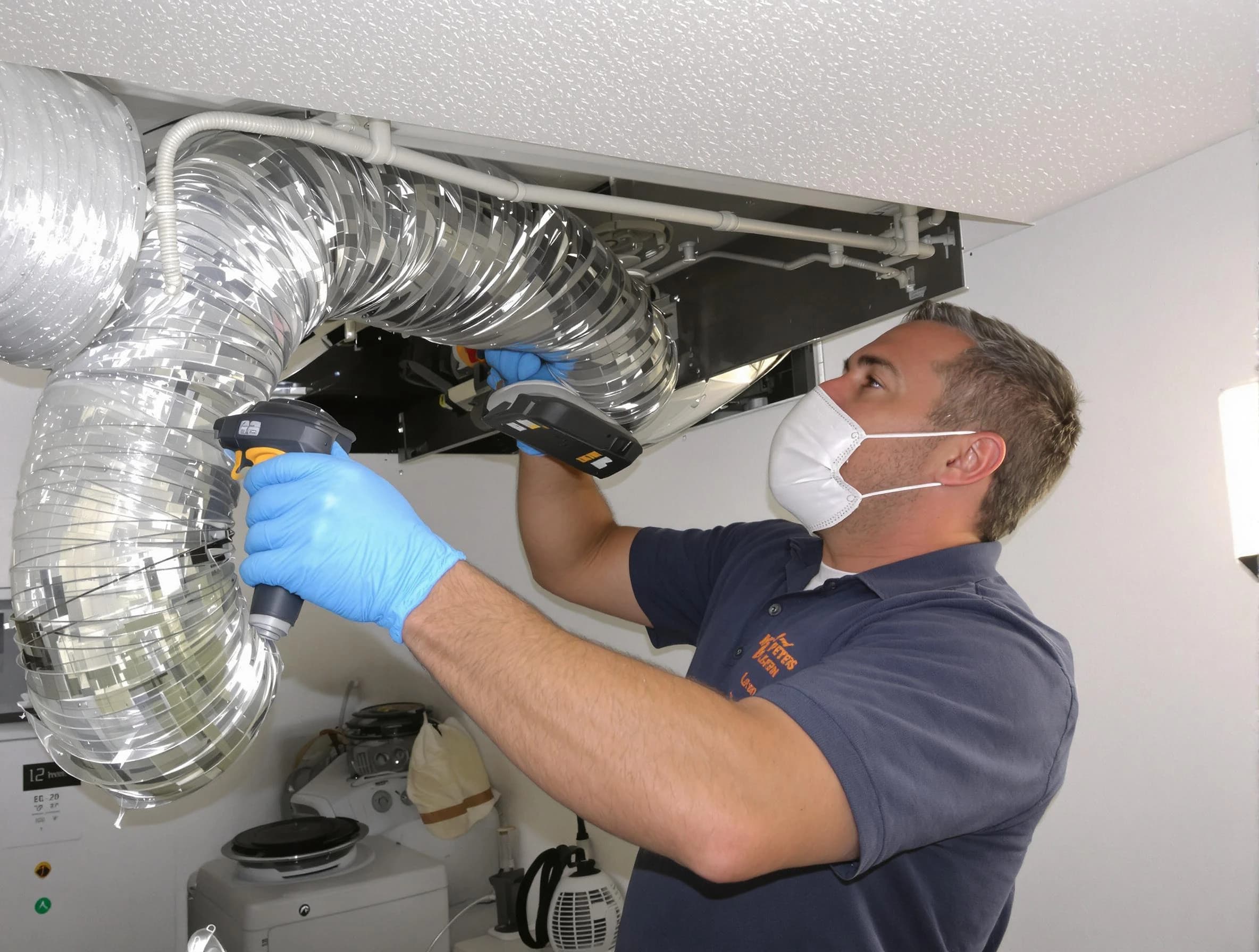 Forestdale Dryer Vent Cleaning professional performing thorough residential dryer vent cleaning in Forestdale