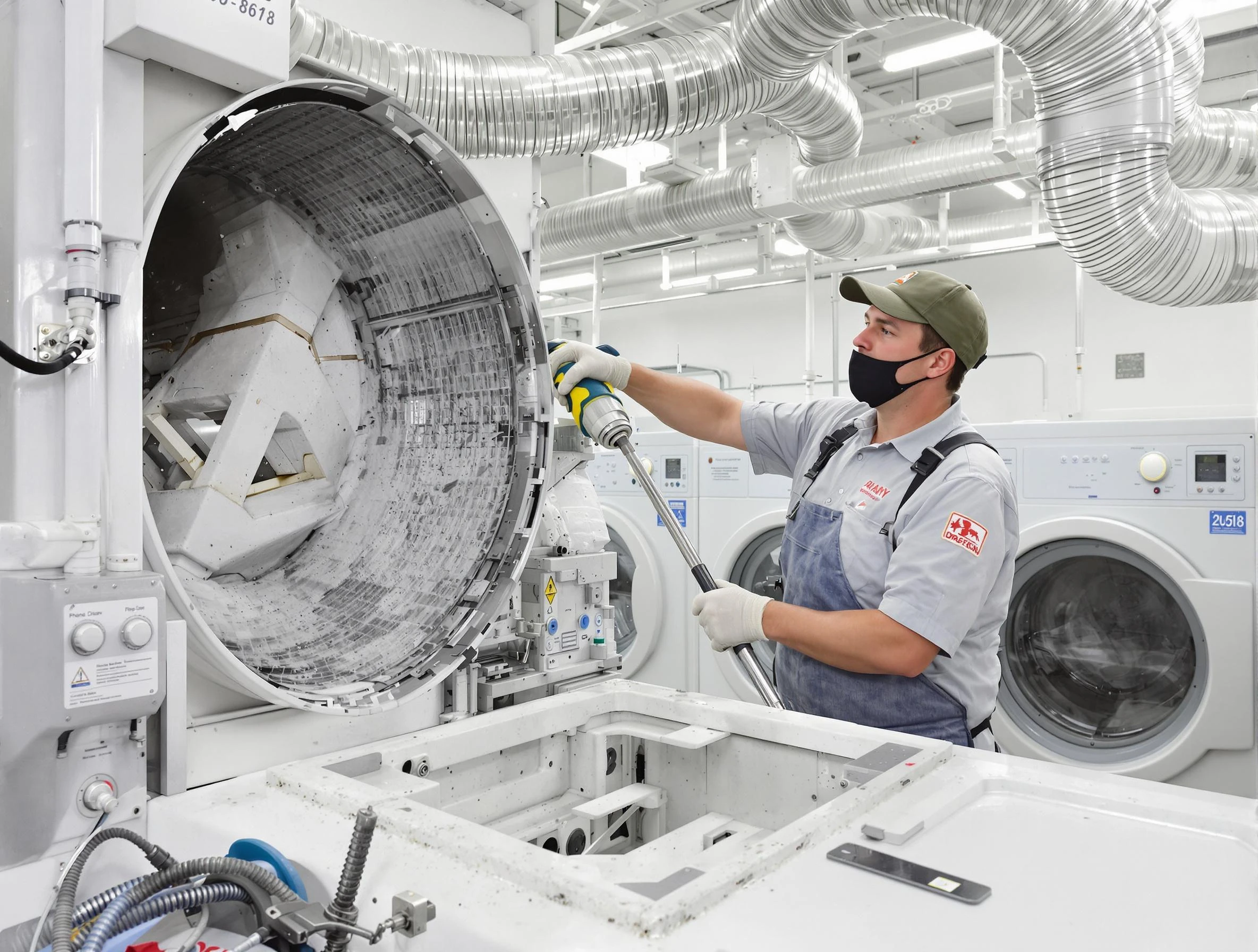 Commercial Dryer Vent Cleaning in Forestdale