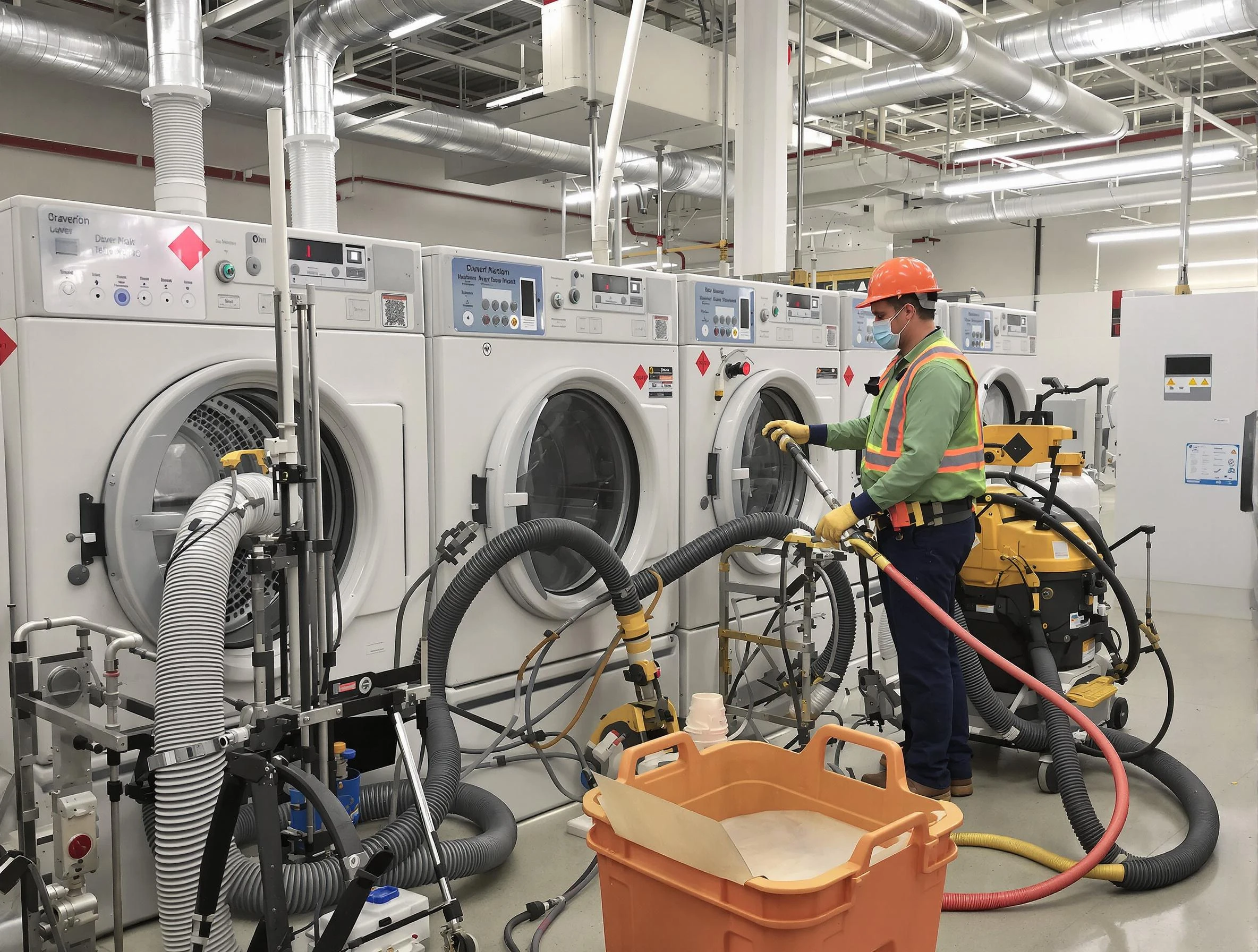 Commercial-grade dryer vent cleaning by Forestdale Dryer Vent Cleaning in Forestdale