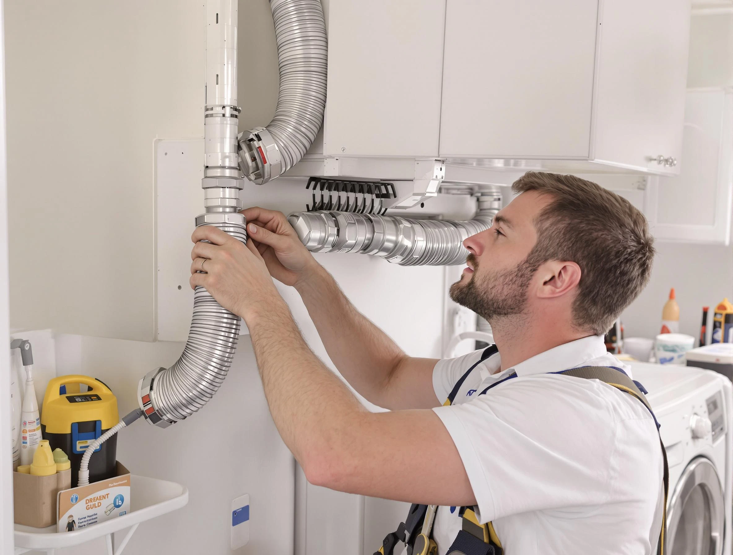 Professional dryer vent repair and installation by Forestdale Dryer Vent Cleaning in Forestdale