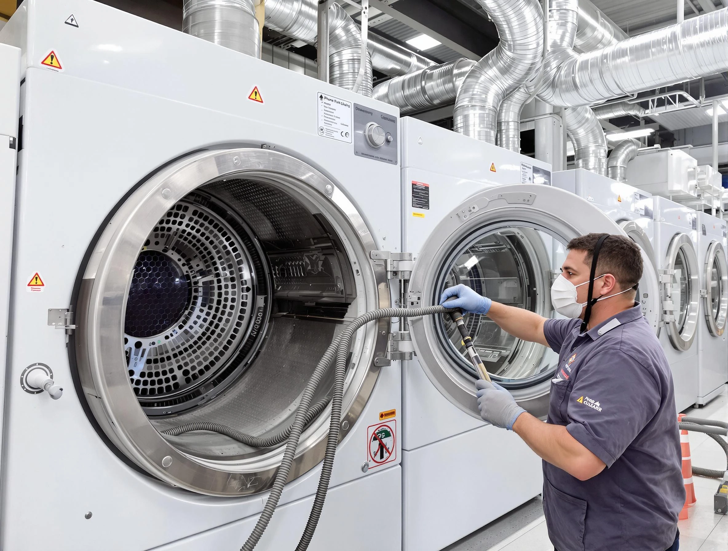 Industrial-grade dryer vent cleaning by Forestdale Dryer Vent Cleaning in Forestdale